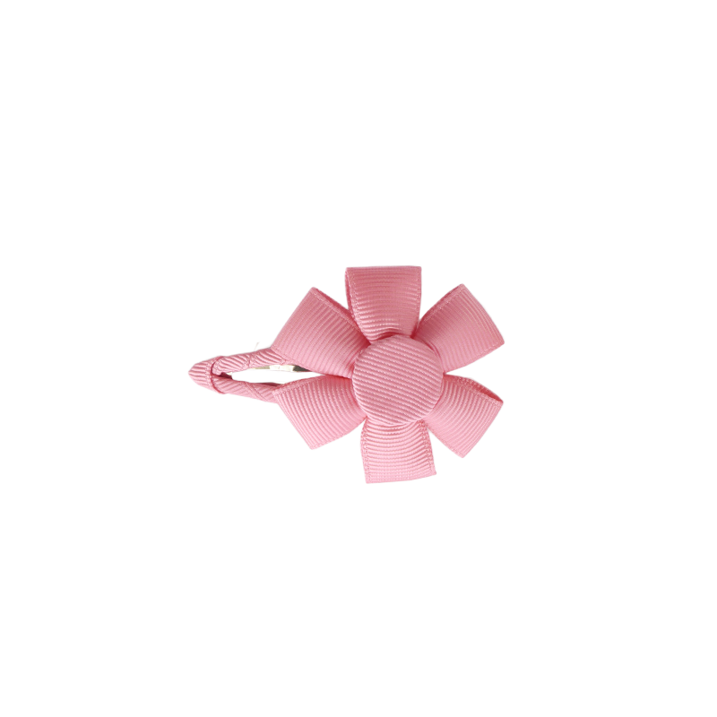 Pinza flor rosa