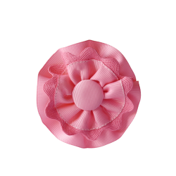 Coletero rosetones rosa chicle